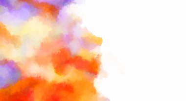 Suluboya arka plan. Soyut Illustration duvar kağıdı. Fırça darbesi ile boyanmış. 2d Görüntü.