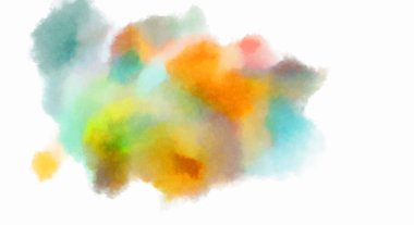 Suluboya arka plan. Soyut Illustration duvar kağıdı. Fırça darbesi ile boyanmış. 2d Görüntü.