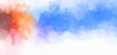 Suluboya arka plan. Soyut Illustration duvar kağıdı. Fırça darbesi ile boyanmış. 2d Görüntü.