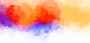 Suluboya arka plan. Soyut Illustration duvar kağıdı. Fırça darbesi ile boyanmış. 2d Görüntü.