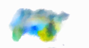 Suluboya arka plan. Soyut Illustration duvar kağıdı. Fırça darbesi ile boyanmış. 2d Görüntü.