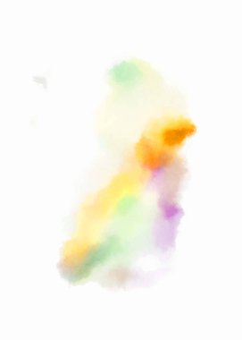 Suluboya arka plan. Soyut Illustration duvar kağıdı. Fırça darbesi ile boyanmış. 2d Görüntü.