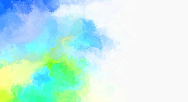 Watercolor Painted Background Abstract Illustration Wallpaper Brush Stroked Painting Illustration — Stock Photo, Image