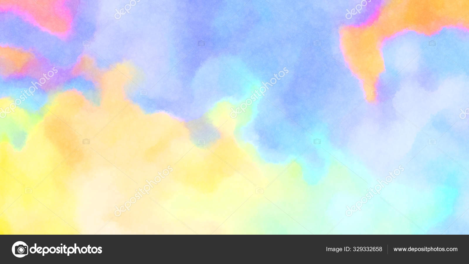 水彩画の背景 概要イラスト壁紙 ブラシが絵を撫でました 第二イラスト