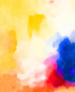 Suluboya arka plan. Soyut Illustration duvar kağıdı. Fırça darbesi ile boyanmış. 2d Görüntü.