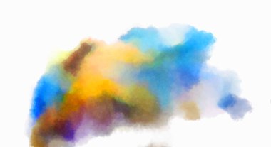 Suluboya arka plan. Soyut Illustration duvar kağıdı. Fırça darbesi ile boyanmış. 2d Görüntü.