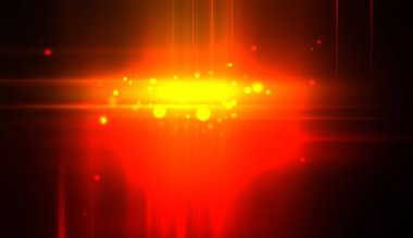 Canlı ve canlı ışık parlamalarının serin arkaplanı. Renkli parlak ışıklar patlama efektiyle görüntülenir. Parlak renkli arkaplan.