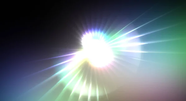 Dynamiskt Rörligt Ljus Vacker Lysande Bakgrund Färgglada Ljus Vibrerande Energivisning — Stockfoto