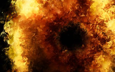 Çadır bezi dokusunda soyut boya fırçası darbeleri. Resim arkaplanı. Modern duvar sanatı illüstrasyonu. Arkaplan için renkli çizimler.