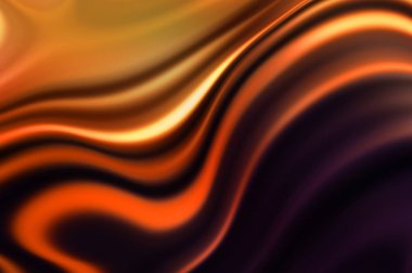 Kavisli çizgileri olan soyut bir arkaplan. Soyut ve gradyan renkte renkli çizimler. Çizgili desenli canlı dalga deseni.