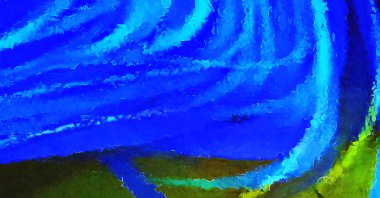 Modern sanat. Renkli çağdaş sanat eserleri. Renkli boya darbeleri. Soyut arkaplanda fırça darbeleri. fırça boyası.