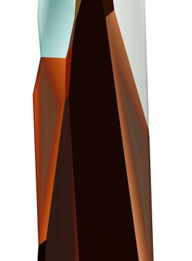 Soyut arkaplan. Üçgen 3d illüstrasyon çokgen sanat modeli tarzı. Geleceğin grafik geometrik tasarımı. Geometri dokusu fütürist dekorasyon. Moda ve canlı modern şablon