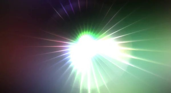 Dynamischer Beweglicher Lichtstoß Schönen Glänzenden Hintergrund Von Bunten Lichtern Vibrierende — Stockfoto