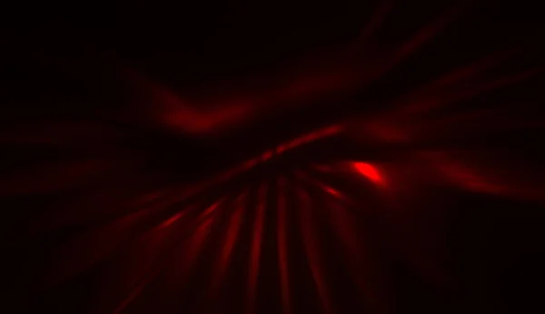Ελαφρά Σωματίδια Κίνηση Δημιουργώντας Μια Έκρηξη Λαμπερών Πολύχρωμων Ακτίνων Μαύρο — Φωτογραφία Αρχείου