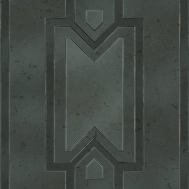 Kusursuz Bilim Kurgu Panelleri. Geleceğin dokusu. Uzay gemisi kaplaması geometrik desen. 3 boyutlu illüstrasyon. Teknoloji konsepti.