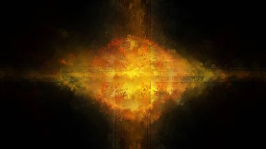 Çadır bezi dokusunda soyut boya fırçası darbeleri. Resim arkaplanı. Modern duvar sanatı illüstrasyonu. Arkaplan için renkli çizimler.