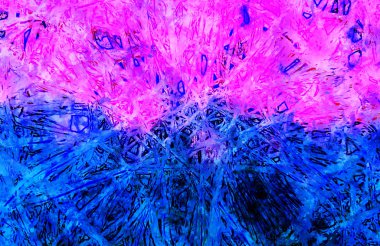 Çadır bezi dokusunda soyut boya fırçası darbeleri. Resim arkaplanı. Modern duvar sanatı illüstrasyonu. Arkaplan için renkli çizimler.