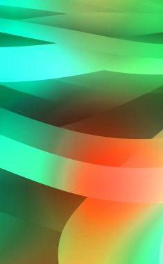 Renkli gradyan ile soyut arkaplan. Çizgili çizgili canlı duvar kâğıdı. Modern hareketin akışkan 2d çizimi.