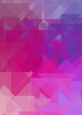 Üçgen arka planda üst üste dizayn ediliyor. Soyut geometrik duvar kağıdı. Geometrik renkli üçgen şekiller.