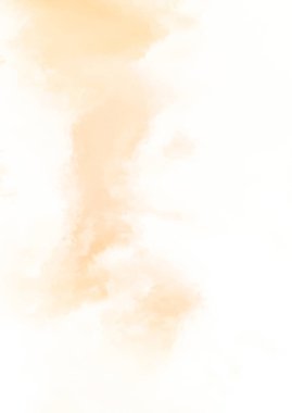 Beyaz arkaplanda soyut renkli suluboya. Dijital resim.