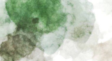 Suluboya arka planda lekeler ve lekelerle boyanmış. Fırça darbesi ile boyanmış. 2d Görüntü.