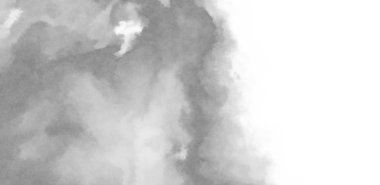 Beyaz arkaplanda soyut renkli suluboya. Dijital resim.