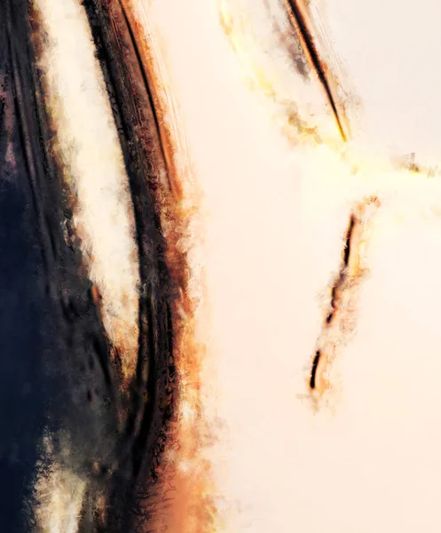 Абстрактные Мазки Краской Холсте Текстуры Живопись Фона Современная Иллюстрация Настенного — стоковое фото