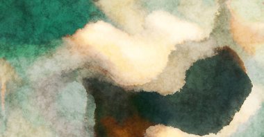 Suluboya arka plan. Soyut Illustration duvar kağıdı. Fırça darbesi ile boyanmış. 2d Görüntü.