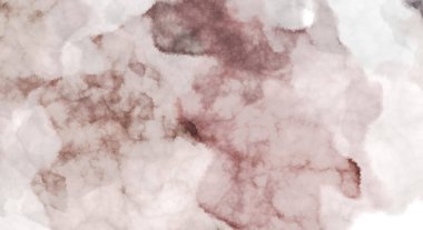 Suluboya arka planda lekeler ve lekelerle boyanmış. Fırça darbesi ile boyanmış. 2d Görüntü.