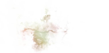 Beyaz arkaplanda soyut renkli suluboya. Dijital resim.