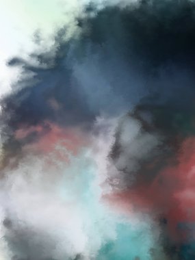 Suluboya arka plan. Soyut Illustration duvar kağıdı. Fırça darbesi ile boyanmış. 2d Görüntü.
