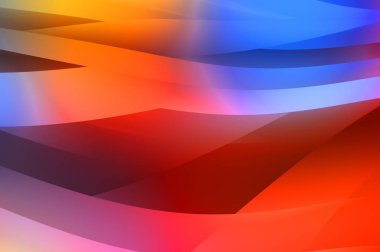 Renkli gradyan ile soyut arkaplan. Çizgili çizgili canlı duvar kâğıdı. Modern hareketin akışkan 2d çizimi.