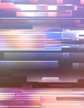 Geometrik çok renkli kesişen çizgiler. Dijital teknolojinin grafiksel çizimi. Soyut arkaplan. 