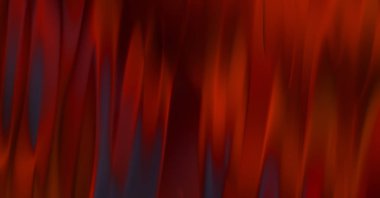 Parlak renk dalgalarıyla serin bir arka plan. Dalgalı hareketin 2D çizimi. Girdap gibi renkli canlı şekiller. Soyut kavramsal duvar kağıdı.