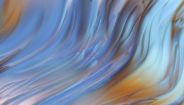 sıvı soyut arkaplan ve renkli gradyan. Modern hareketin 2d illüstrasyonu.