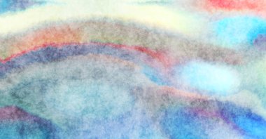 Suluboya arka plan. Soyut Illustration duvar kağıdı. Fırça darbesi ile boyanmış. 2d Görüntü.