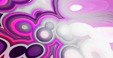 Sıvı renkli gradyanı olan soyut bir arkaplan. Modern kentsel grafiğin 2D çizimi. Graffiti tasarımı duvar kağıdına ilham verdi.