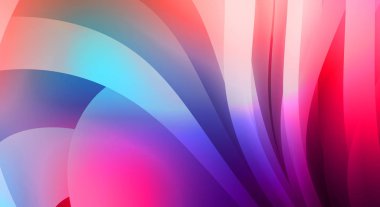 Renkli gradyan ile soyut arkaplan. Çizgili çizgili canlı duvar kâğıdı. Modern hareketin akışkan 2d çizimi.