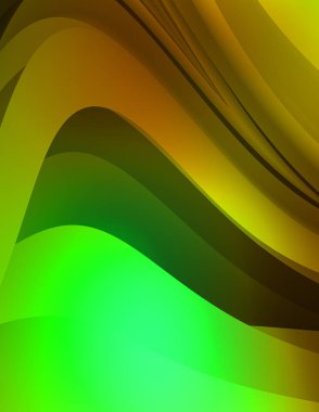 Renkli gradyan ile soyut arkaplan. Çizgili çizgili canlı duvar kâğıdı. Modern hareketin akışkan 2d çizimi.