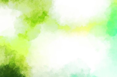 Suluboya arka planda lekeler ve lekelerle boyanmış. Fırça darbesi ile boyanmış. 2d Görüntü.