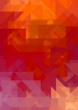 Üçgen arka planda üst üste dizayn ediliyor. Soyut geometrik duvar kağıdı. Geometrik renkli üçgen şekiller.