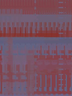 Geometrik çok renkli kesişen çizgiler. Dijital teknolojinin grafiksel çizimi. Soyut arkaplan. 