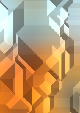 Çokgen arka plan. Geometrik tasarımlı renkli duvar kağıtları. Dijital 3d illüstrasyon.