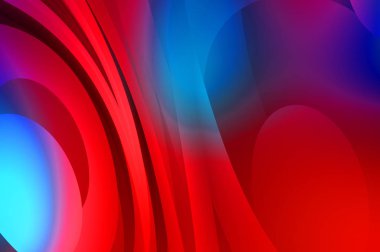 Renkli gradyan ile soyut arkaplan. Çizgili çizgili canlı duvar kâğıdı. Modern hareketin akışkan 2d çizimi.