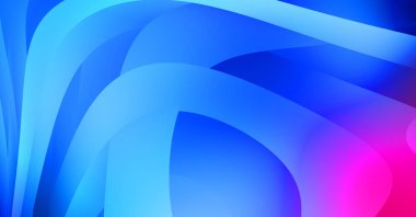 Renkli gradyan ile soyut arkaplan. Çizgili çizgili canlı duvar kâğıdı. Modern hareketin akışkan 2d çizimi.