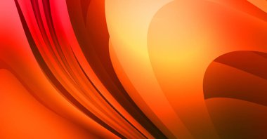 Renkli gradyan ile soyut arkaplan. Çizgili çizgili canlı duvar kâğıdı. Modern hareketin akışkan 2d çizimi.