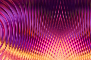 Soyut arkaplan. Renkli dalgalı tasarım duvar kâğıdı. Grafik illüstrasyon.