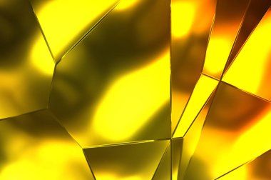 Soyut arkaplan. Lüks Metal Paneller Geometrik Desen. Cazibe Moda Arkaplanı. 3 boyutlu illüstrasyon. Yansıtıcı ve parlak, lüks duvar kağıdı. Parlak, renkli ve canlı doku duvarı.