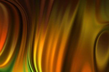 Kavisli çizgileri olan soyut bir arkaplan. Soyut ve gradyan renkte renkli çizimler. Çizgili desenli canlı dalga deseni.