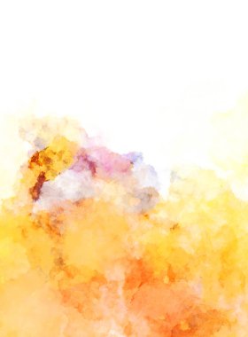 Suluboya arka planda lekeler ve lekelerle boyanmış. Fırça darbesi ile boyanmış. 2d Görüntü.